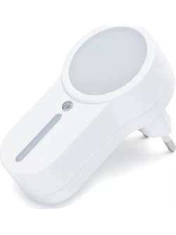 Φωτάκι Νυκτός LED Πρίζας Με Αισθητήρα Φωτός 0.6W 6500K Ψυχρό Φως Λευκό Aigostar