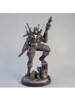 Φιγούρα Batman Grim Knight Various Weapon 3D Model 3D εκτυπωμένη
