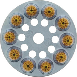 Spit Καψούλια (Φυσίγγια) 6,3X10 Σε Δίσκο 100 τμχ. Yellow 31700