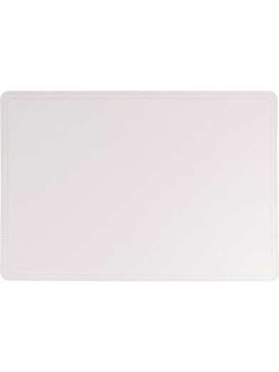 Villa d'Este Home Σετ 6 τμχ Διπλής Όψης Σουπλά από PVC 30x44 cm Horeca Λευκό 5921704