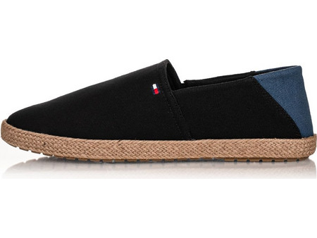 Tommy Hilfiger ΕΣΠΑΝΤΡΙΓΙΕΣ FM0FM05792 CORE HILFIGER ESPADRILLE TEXTI BDS BLACK
