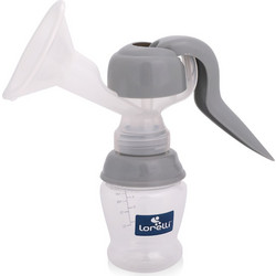 Lorelli Bertoni Μονό Χειροκίνητο Θήλαστρο Χωρίς BPA Grey 150ml