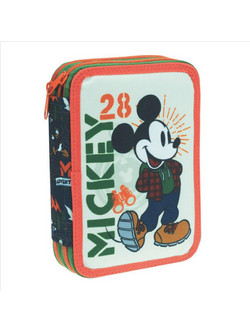 Gim Mickey Traveller Κασετίνα Γεμάτη με 2 Θήκες Πολύχρωμη 340-85100