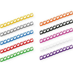 Value Δεματικά Καλωδίων 10x10mm Πολύχρωμο 10τμχ 25.99.5256-20