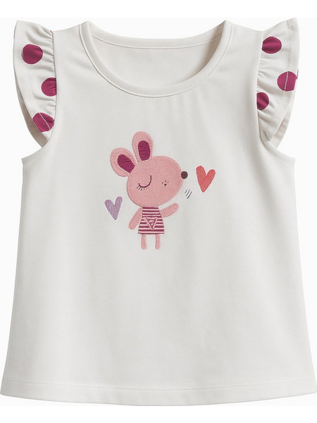 Μπλουζάκι Καλοκαιρινό LullaBy Peppa Pig White 8001901