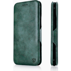 Techsuit Safe Wallet Plus Θήκη Βιβλίο Green (Samsung Galaxy S25 Ultra)