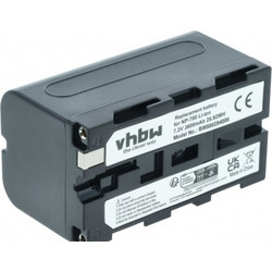 NP-F750 VHBW Battery (Compatible) for Sony NP-F Series NP-F330,NP-F550,NP-F750,NP-F930 7.2v 3600mAh NP-F750