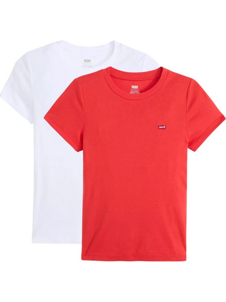 Μπλούζα Κοντομάνικη Levi's Essential (2Pack) 004AO0003-03 Γυναικείο