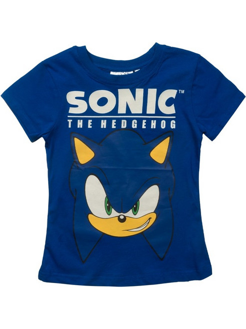 Παιδική μπλούζα t-shirt Disney για αγόρια Sonic The Hedgehog μπλε