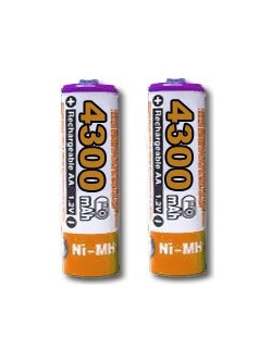Επαναφορτιζόμενες Μπαταρίες AA ViwiPow 4300mAh Ni-MH 1,2V (2τμχ) GET-AA-4300-515048