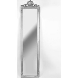 Καθρέφτης Επιδαπέδιος Ασημένιος PU 45x5x180cm Estheti