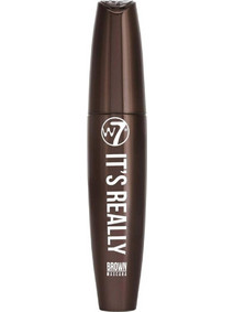W7 It's Really Colour Brown Mascara για Μήκος 12ml