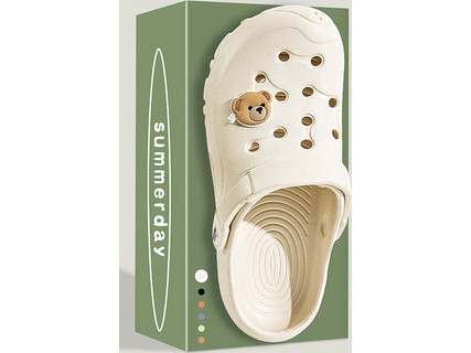 TEDDY ISLAND Series - Σαμπό Γυναικεία, Λευκά, Μέγεθος 40-41