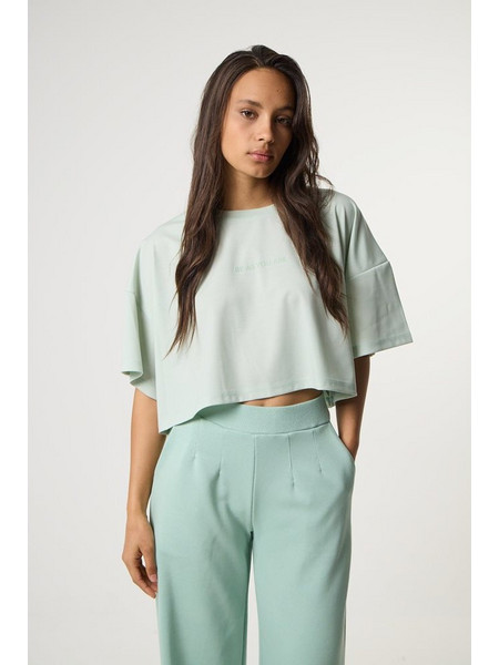 Baya Αθλητικό Cropped Top | Pistachio Green
