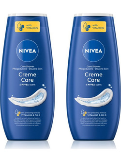 Nivea Creme Care Shower Cream 2x250ml