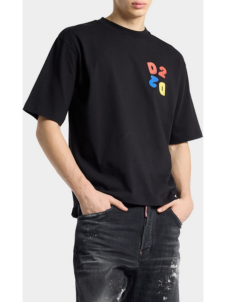 DSQUARED2 ΜΠΛΟΥΖΑ S74GD1584D20033-900 Black