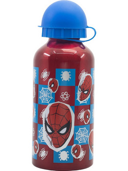 Stor Spider-Man Παιδικό Μπουκάλι Αλουμινίου Κόκκινο 400ml