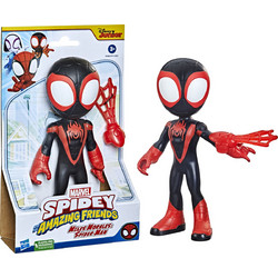 Hasbro Marvel Spidey & His Amazing Friends Supersized Miles Morales Spider-Man Φιγούρα Δράσης για 3+ Ετών 22cm