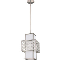 Feiss Kenney Κρεμαστό Φωτιστικό Οροφής Sunrise Silver E1-FE-KENNEY-MP