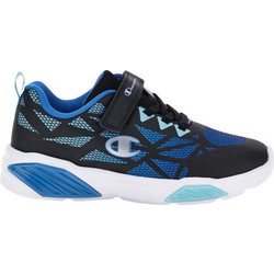 Champion Wave Παιδικά Sneakers με Φωτάκια Navy Μπλε Γαλάζια S33227-KK019