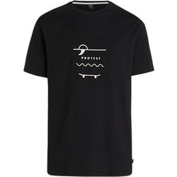 PROTEST PRTAHAIRD T-SHIRT TRUE BLACK