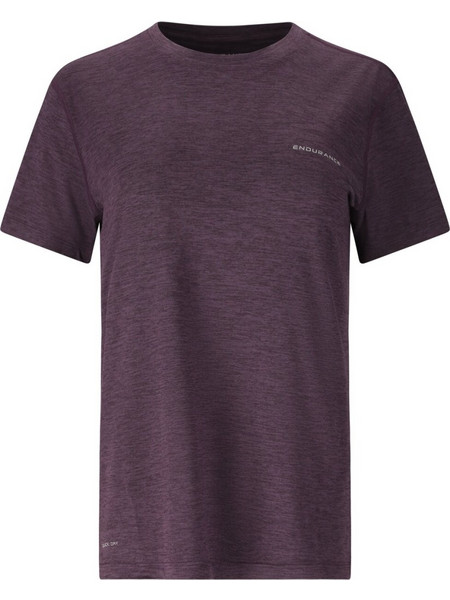 ENDURANCE ALVALY W MELANGE ΓΥΝΑΙΚΕΙΟ T-SHIRT NIGHTSHADE
