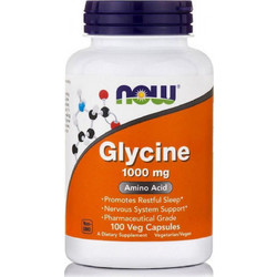 Now Foods Glycine 1000mg 100 Κάψουλες