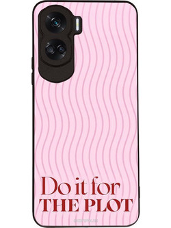Sonique Stripe Stories Series Θήκη (Honor 90 Lite 5G) με Σχέδιο «Do It for the Plot»