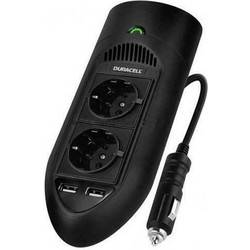 Duracell Inverter Αυτοκινήτου Τροποποιημένου Ημιτόνου 175W για Μετατροπή 12V DC σε 220V AC με 2xUSB DRINV15-EU