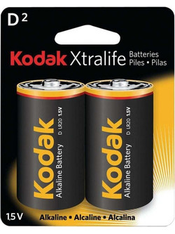 Kodak Xtralife Alkaline D 2τμχ