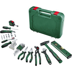 Bosch Powertools Advanced Hand Tool S, 52-teilig (grun, mit Werkzeugkoffer)