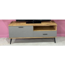 Έπιπλο ΤV / Σύνθεση Μελαμίνη Eco-801 120x40x55cm Sarris