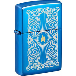 Zippo 46424 Fancy Flame Design