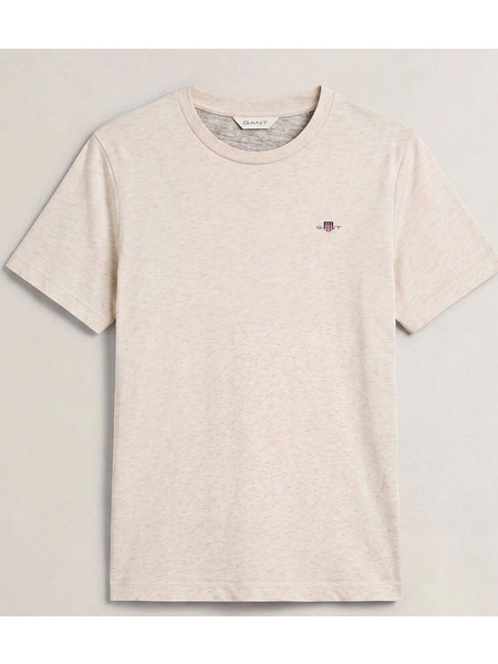 GANT ΜΠΛΟΥΖΑ ΚΜ REG SHIELD SS T-SHIRT 3GW4200200-291 Cream
