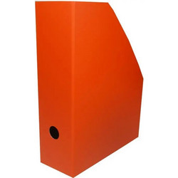 Next θήκη περιοδικών Colors πορτοκαλί χάρτινη Υ32x25x9 εκ