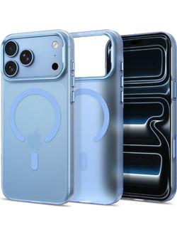 Tech-Protect MagZero MagSafe Back Cover Matte Light Blue (iPhone 18 Pro Max / 17 Pro Max)