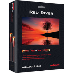 AudioQuest Red River XLR XLR - 1.0M PR RED RIVER XLR