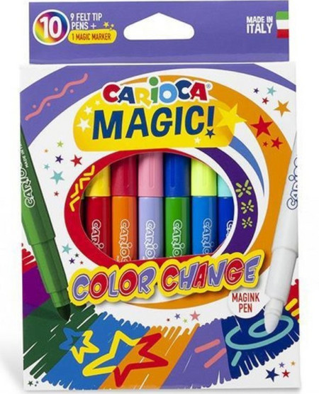 Μαρκαδόροι Magic Color Change 12 Τμχ Carioca