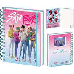 KPop Demon Hunters Derpy Saja Boys A5 notebook