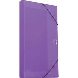 ΚΟΥΤΙ ΜΕ ΛΑΣΤΙΧΟ 25X35 ΡΑΧΗ 5CM ΜΩΒ