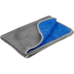 Lampa - Πανάκι καθαρισμού Microfibre (Μικροΐνες) Διπλής Όψης Premium (50x70 cm) - Γκρι Μπλέ - 1 τεμ. (L3718.3)