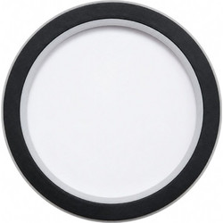 VenCore Noctis Black 6093-20013 - Μοντέρνο Επιτοίχιο Φωτιστικό Απλίκα LED 12W Μαύρο Αλουμίνιο με Ρυθμιζόμενο CCT Λευκό - Ημέρας - Θερμό - Χειρισμός CCT μέσω Διακόπτη On-Off - Φ21 x Υ5cm