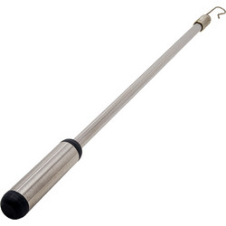 Οδηγός Κουρτίνας Ανοξείδωτος L.120cm Inox Ματ Metalor 777-S120