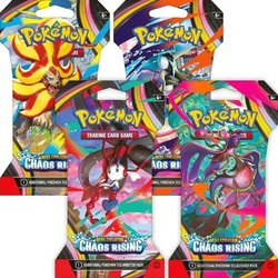 Pokemon Mega Evolution: Chaos Rising Booster Pack (EN) Διάφορα Σχέδια