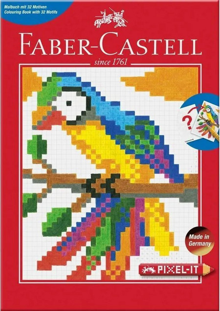 Faber-castell Pixel-it Βιβλίο Ζωγραφικής 32 Σχέδια