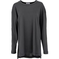 Philosophy Organic Jersey Oversized Long Top BL12073 Γκρι Μπεζ