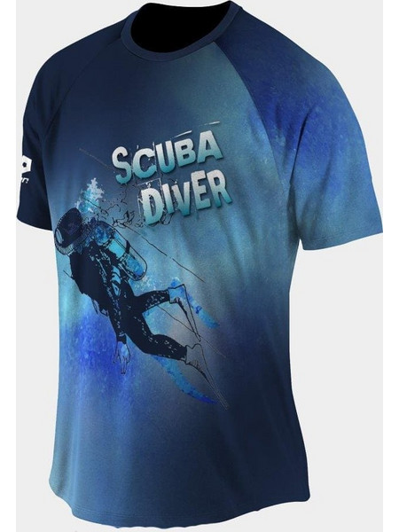 Athlon Diving T-shirt Scuba Diver (STOCK)
