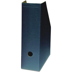 Νext θήκη περιοδικών classic μπλε χάρτινη Υ32x25x9εκ