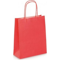 ΣΑΚΟΥΛΕΣ ΔΩΡΟΥ ΧΑΡΤΙΝΕΣ 90G, ΜΕΓΕΘΟΣ 18Χ8Χ22CM, ΧΡΩΜΑ ΚΟΚΚΙΝΟ, ΠΑΚΕΤΟ 50 ΤΕΜΑΧΙΩΝ VIQUEL