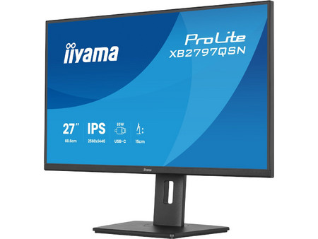 iiyama ProLite XB2797QSN-B1 IPS Monitor 27" 2560x1440 QHD 75Hz 1ms